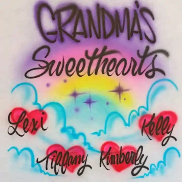 Grandma's Sweethearts T-shirt ABT_224