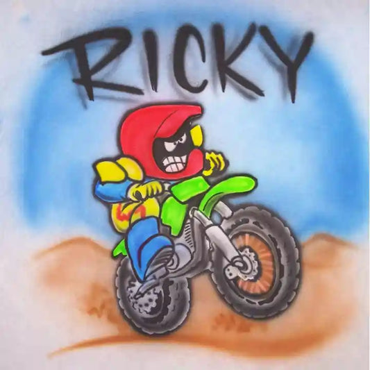 Kids Dirt Bike design T-shirt ABT_42