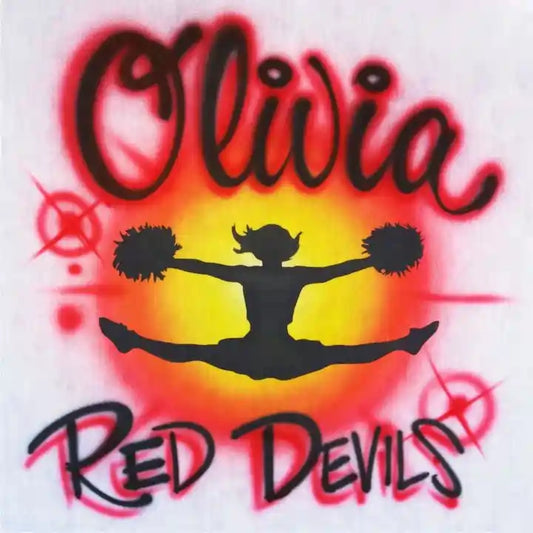 Cheer design T-shirt ABT_196
